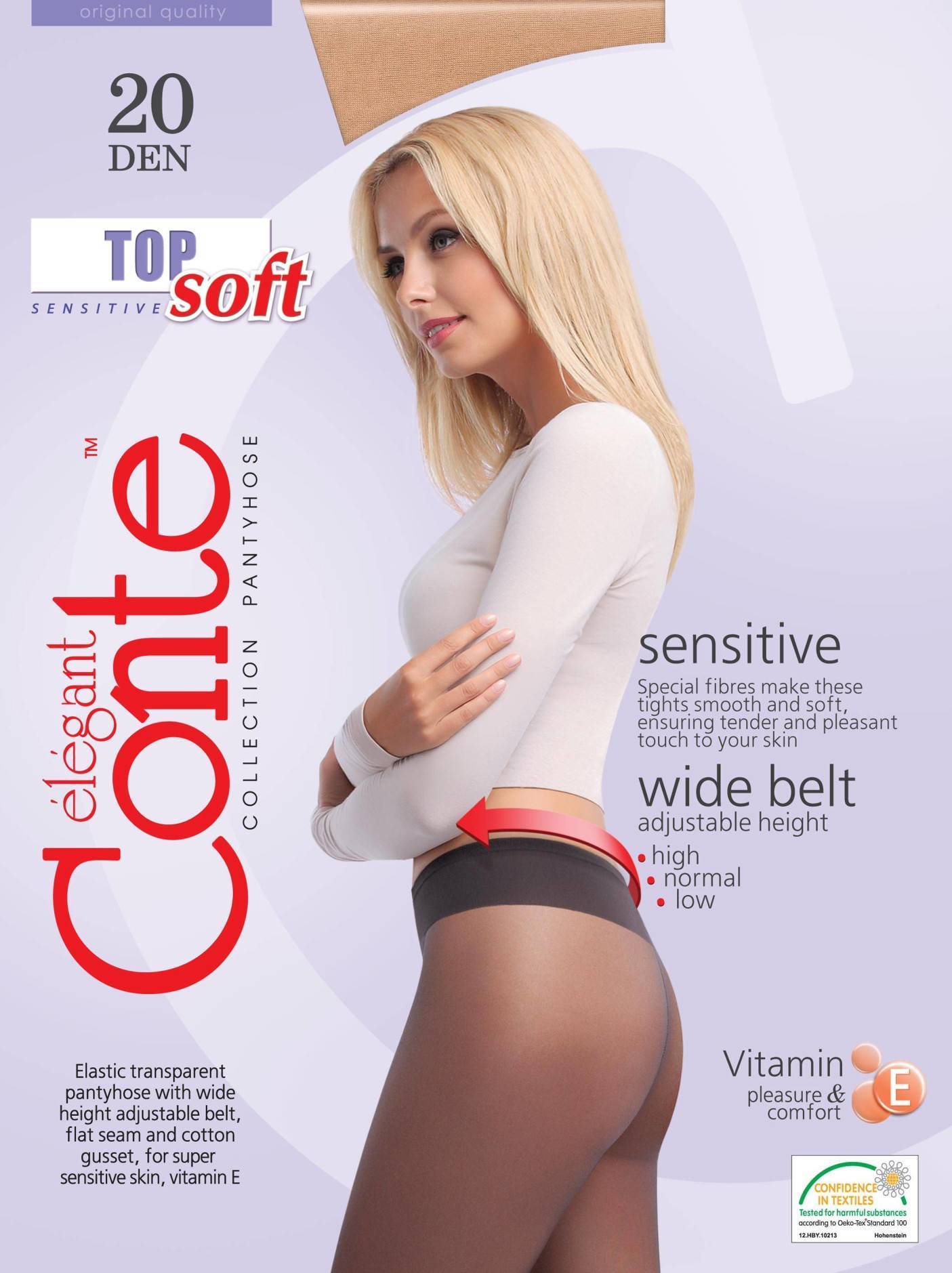Купить Колготки женские Conte Top Soft 20 naturell