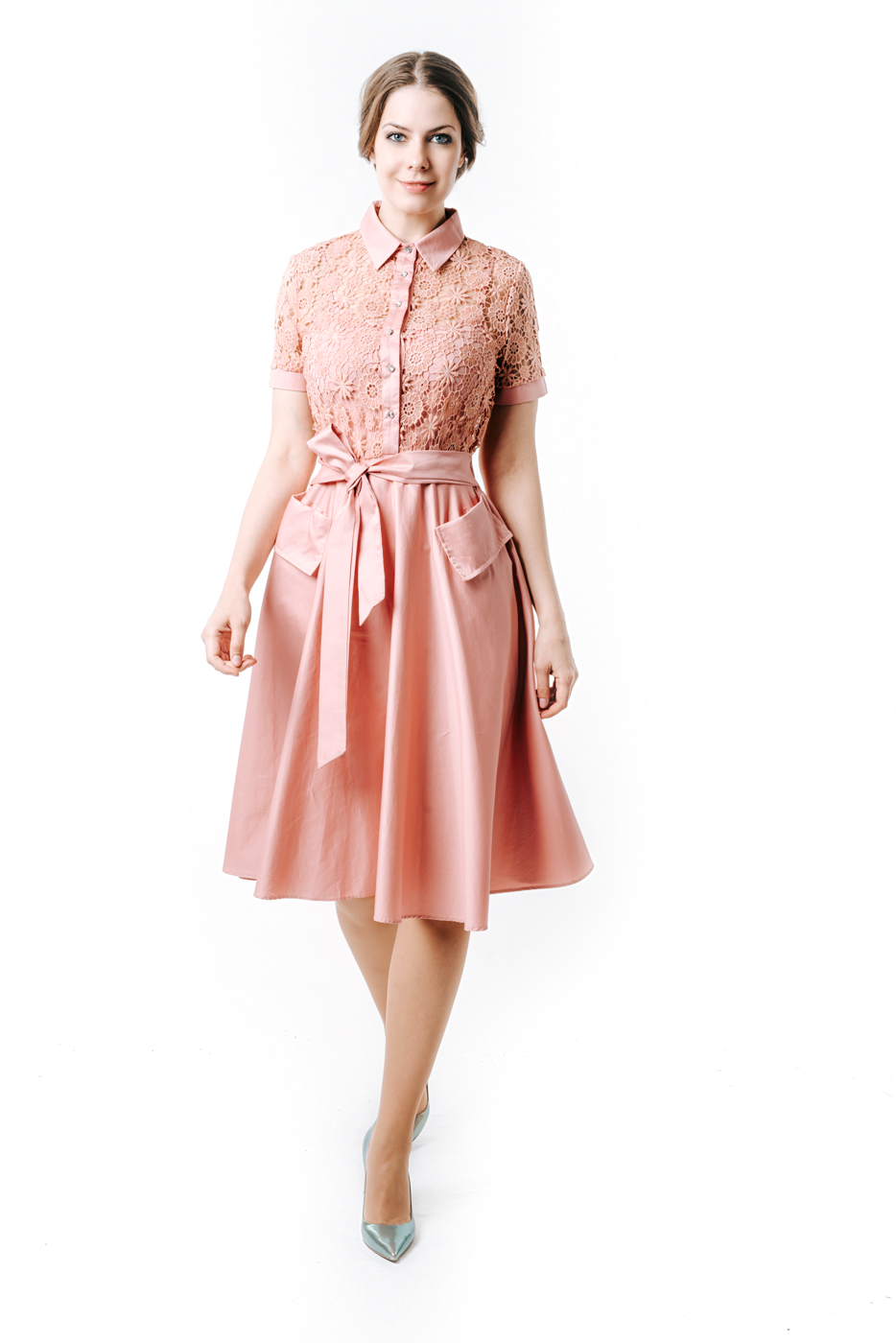 Купить Платье женское PLGL19/11-81E1670 розовый