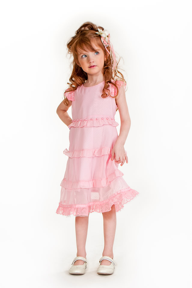 Купить Платье для девочки PL88 розовый