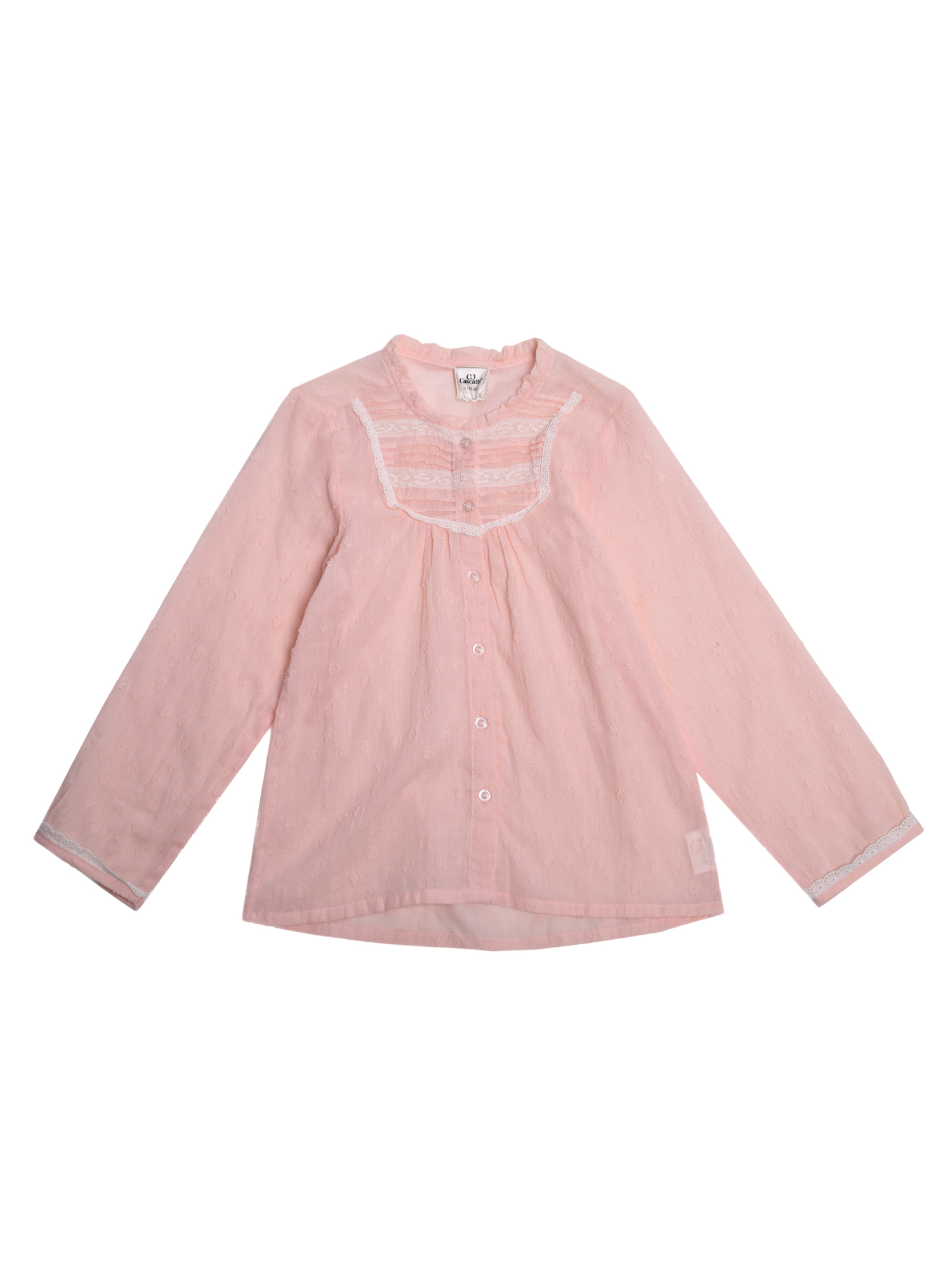 Купить Рубашка для девочки RDD007 розовый