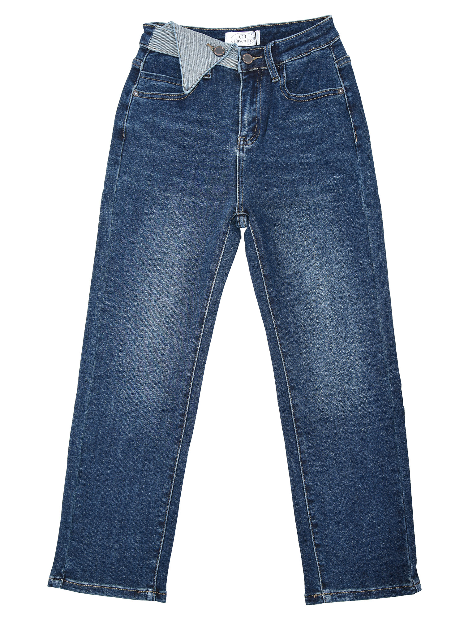 Купить Брюки женские джинсовые 22DGG19 синий