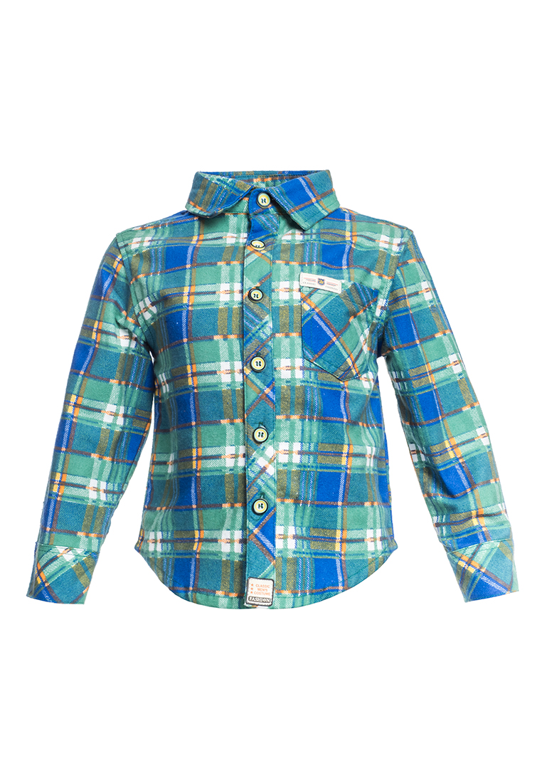 Купить Рубашка для мальчиков BK547R-L17 зеленый