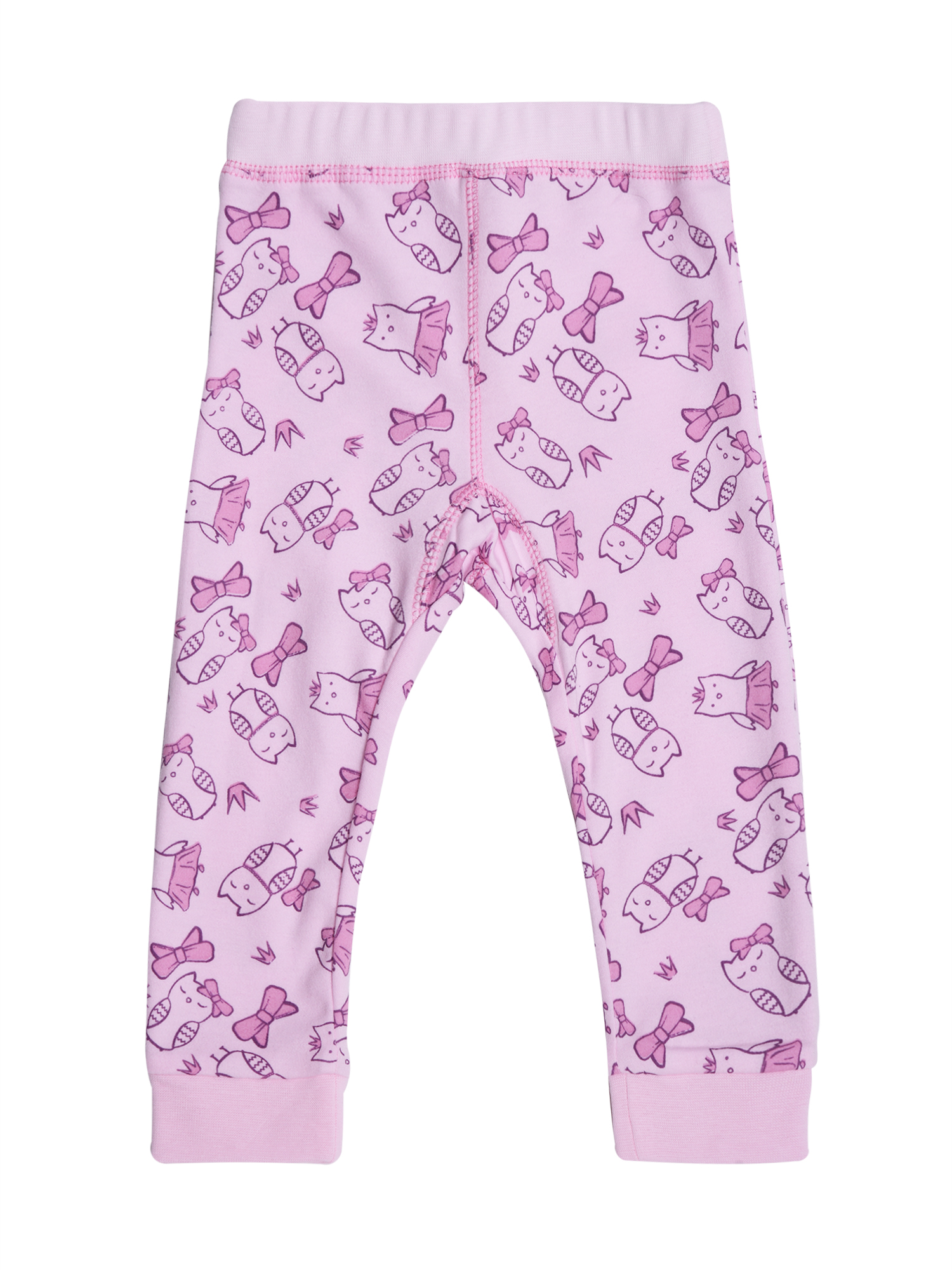 Купить Штанишки для новорожденного на широком поясе OP236Ш розовый