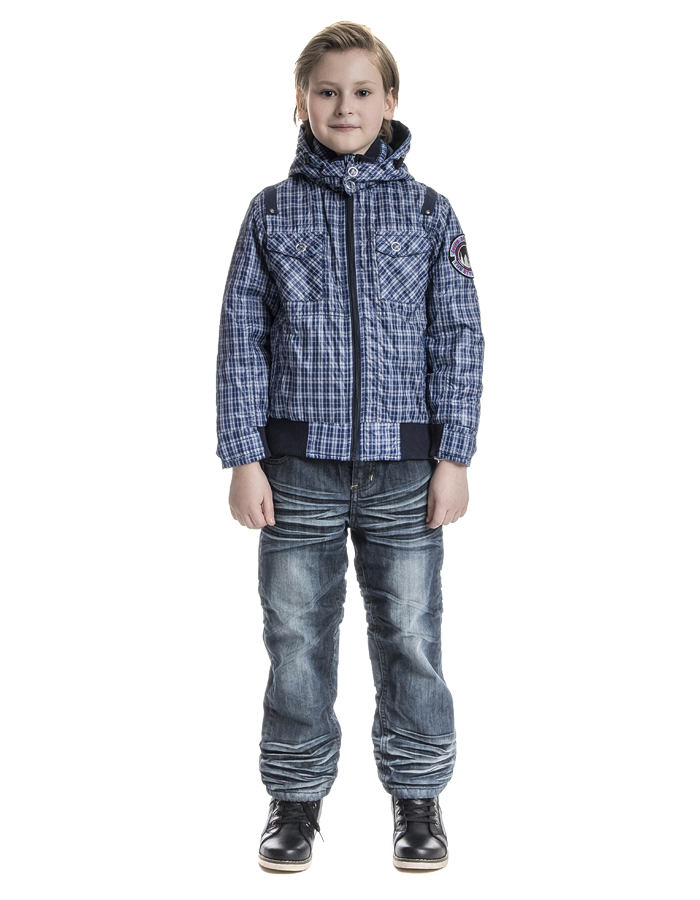 Купить Куртка для мальчика KURM02 синий