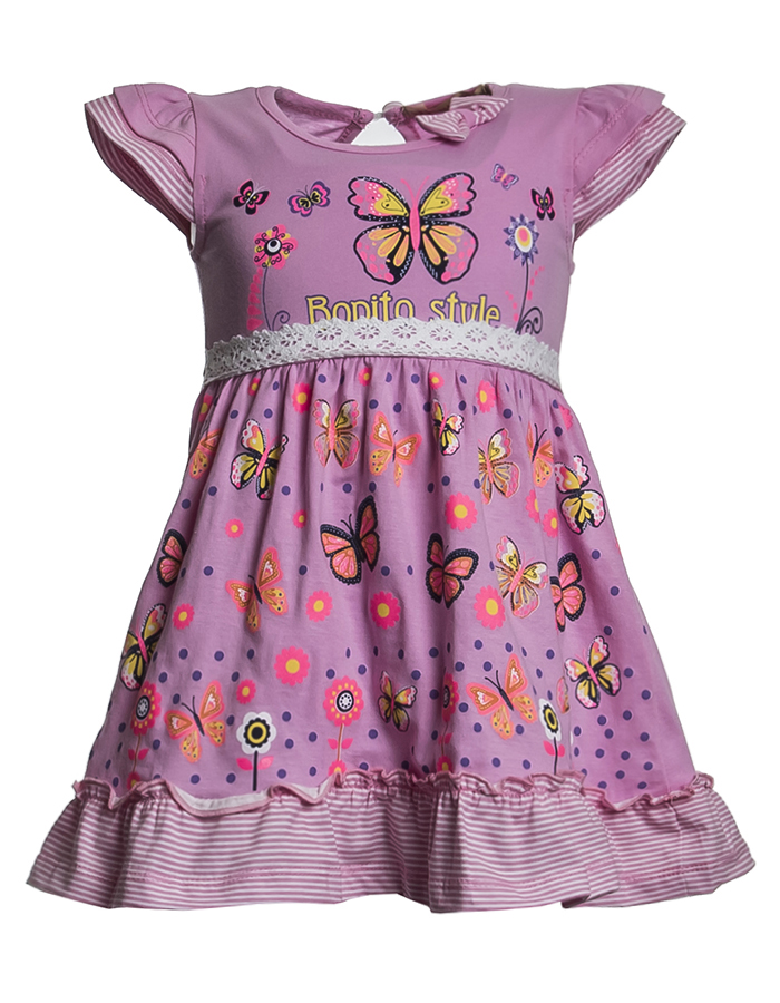 Купить Платье для девочки BK304P-L18 розовый