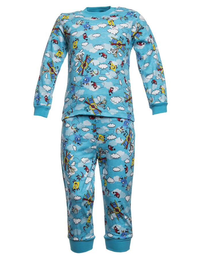 Купить Пижама для мальчика BK014PJM-L18 бирюзовый