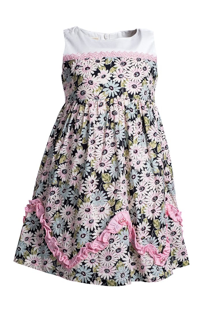 Купить Платье для девочки PL84 бело-розовый